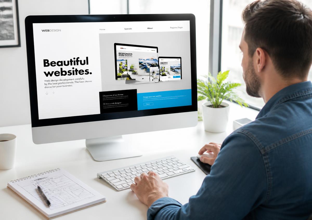 Websites project mockup